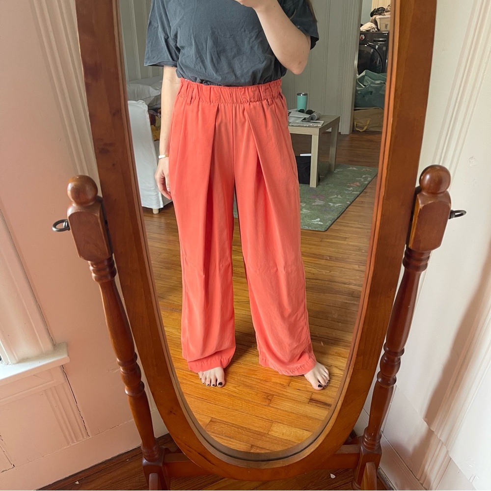 Free People Coral Wide Leg Pants